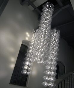 Modern Pendant Light- Model High view from belowTower- Styylish