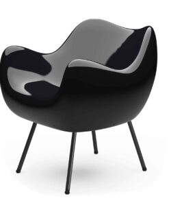 Classic chair RM58- black model- Styylish