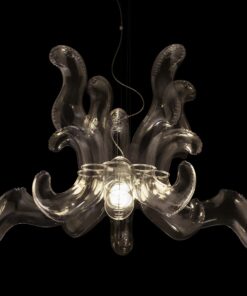 Modern chandelier- model Lullaby option A on the black background- Styylish