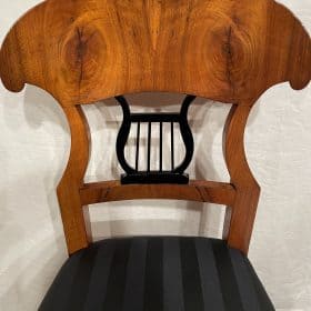 Biedermeier Walnut Chair, South Germany 1820