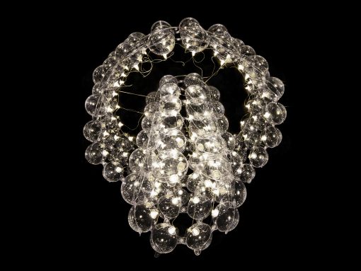 Contemporary Chandelier- Model King view from below- Styylish