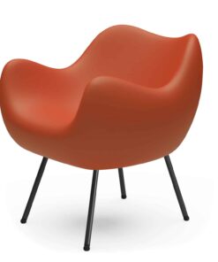 RM58 matte chair- in orange- styylish