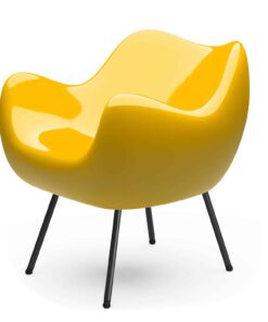 Classic chair RM58- yellow model- Styylish
