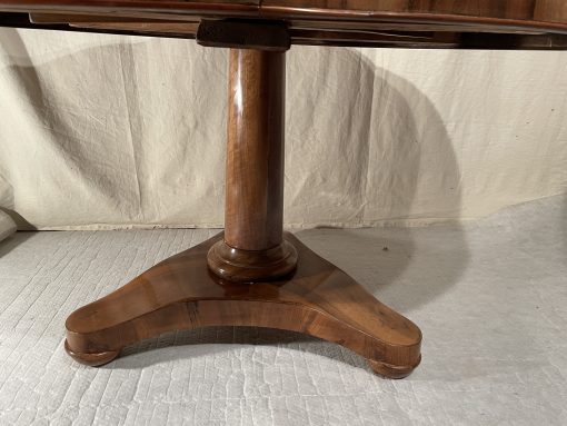 Extendable Biedermeier Dining Table- detail of the base- Styylish