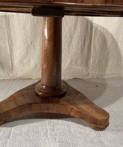 Extendable Biedermeier Dining Table- detail of the base- Styylish