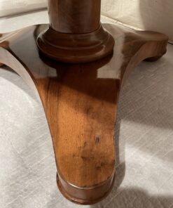 Extendable Biedermeier Dining Table- detail of the trefoil base- Styylish