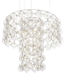 Contemporary Chandelier- Model King 3/4view- Styylish