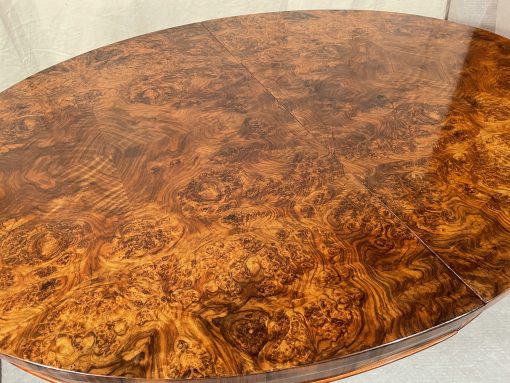 Extendable Biedermeier Dining Table- detail of the top- Styylish