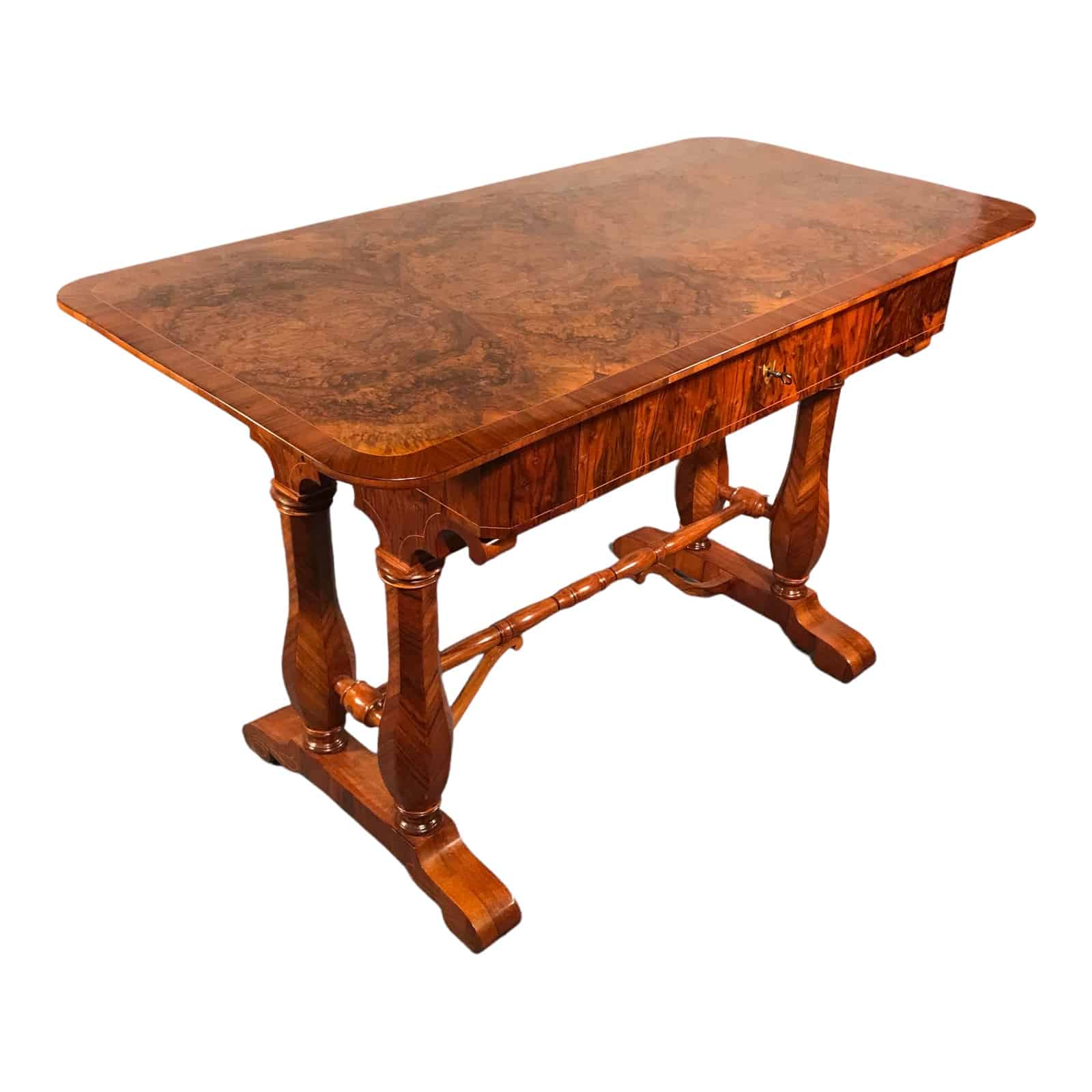 Biedermeier Walnut Desk- Styylish