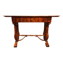 Biedermeier Walnut Desk- front view- Styylish