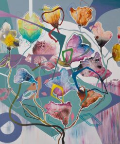 Painting by Natasa Kekanovic- “Flowhertz I”- Styylish