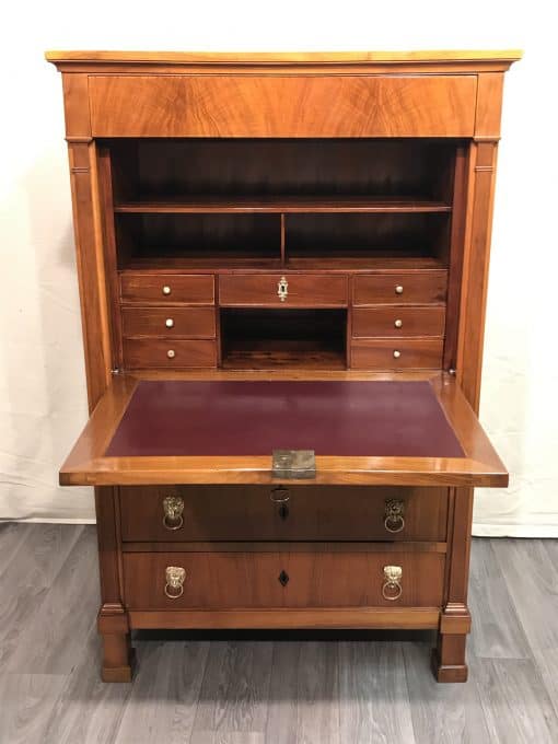 Biedermeier Secretary Desk- inside view of the secretary desk- Styylish