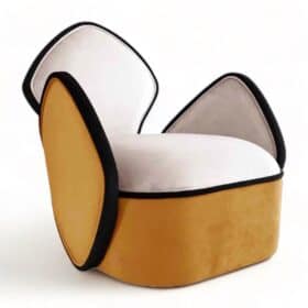 Orca armchair, Design by Sergio Prieto, Portugal, Hand Made