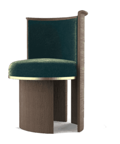 Arco chair- green velvet- Styylish