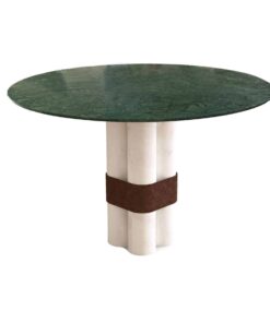 Marble dining table- with green marble top- Styylish
