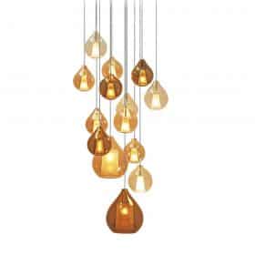 Murano Glass Pendant Lights, France, 21st century, Handblown