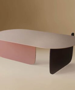 Baleen coffee table- three colors on the brown background- Styylish