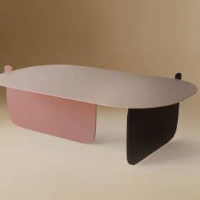 Baleen coffee table, Design by Sergio Prieto, Handmade in Europe