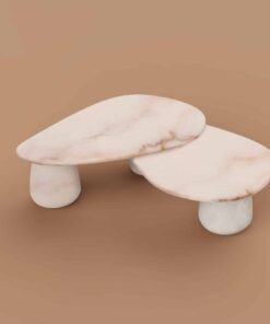 Marble sofa table- marble light pink- Styylish