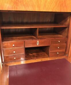 Biedermeier Secretary Desk- detail of inside view of the secretary desk- Styylish