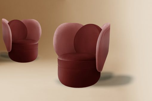 Debi Armchair- in rose- Styylish