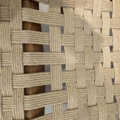 Hans Wegner Style Chair- Detail of the Rope weaving- Styylish