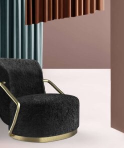 Rohe armchair in dolly wood presentation- Styylish