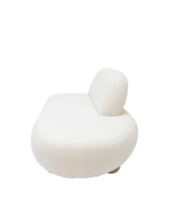 Boucle Settee another side view- Styylish