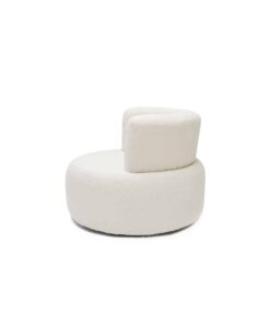 Boucle Armchair side view- Styylish