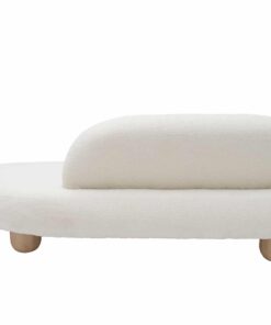 Boucle Settee back view- Styylish