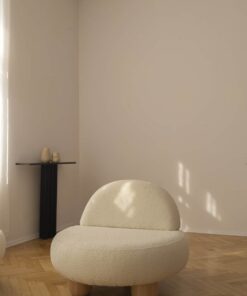 Boucle Chair in the living room- Styylish