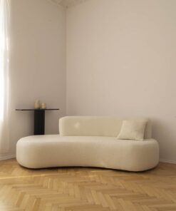 Boucle Sofa view from the living room- Styylish