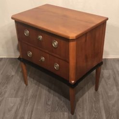 Biedermeier cherry dresser- Three-quarter view- Styylish