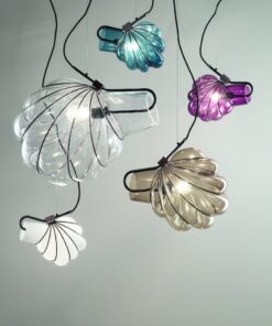 Alternative view of Murano Glass Hanging Lamp "Dedicato", Handblown