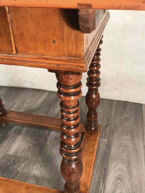 German Baroque Table- detail of the leg- Styylish