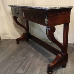 French Console Table- three-quarter view- Styylish