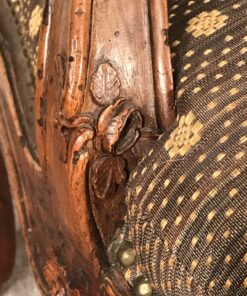 Baroque Armchair- details of rose carving- Styylish