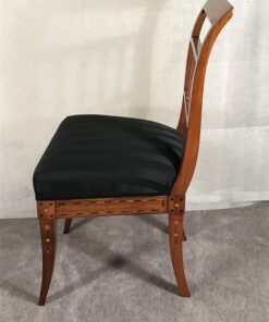 Pair of Neoclassical Chairs- side view- Styylish