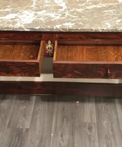 French Console Table- view with open drawers- Styylish