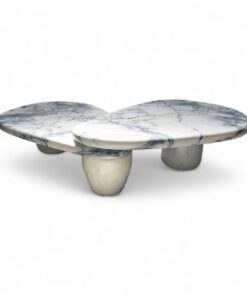 Marble sofa table- marble white- Styylish