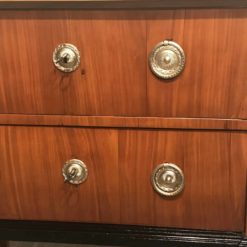 Biedermeier cherry dresser- detail of the front- Styylish