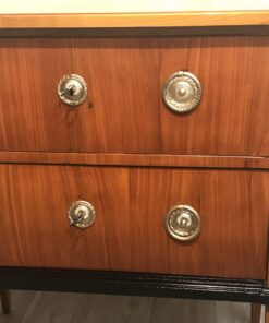 Biedermeier cherry dresser- detail of the front- Styylish