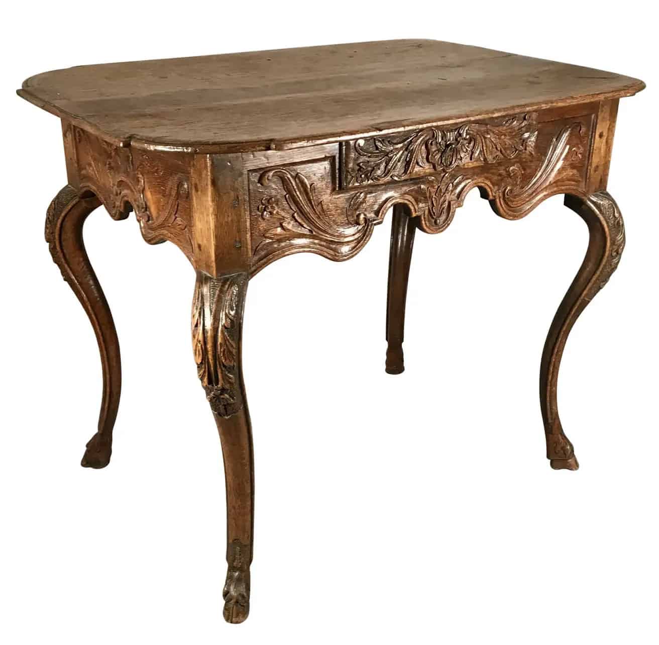 Baroque Table- carved oak- Styylish