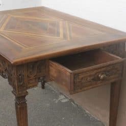 18th Century Farm Table- open drawer- styylish