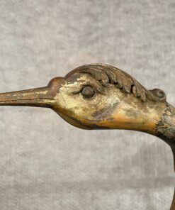 Antique sled- detail of the bird's head- Styylish