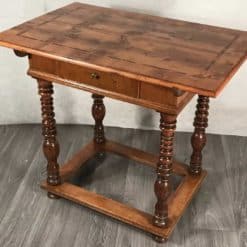 German Baroque Table- three-quarter view- Styylish