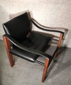 Arkana Safari Lounge Chairs- three-quarter view of one chair- Styylish