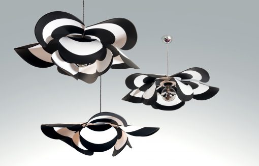 Black and White Pendant Light three pieces- Styylish