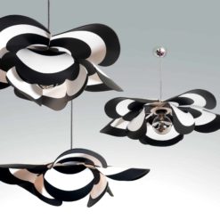 Black and White Pendant Light three pieces- Styylish