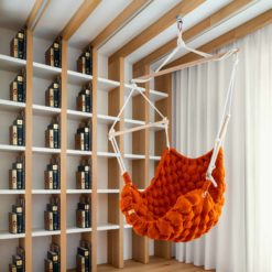 Hanging Chair- Swing In orange- Styylish